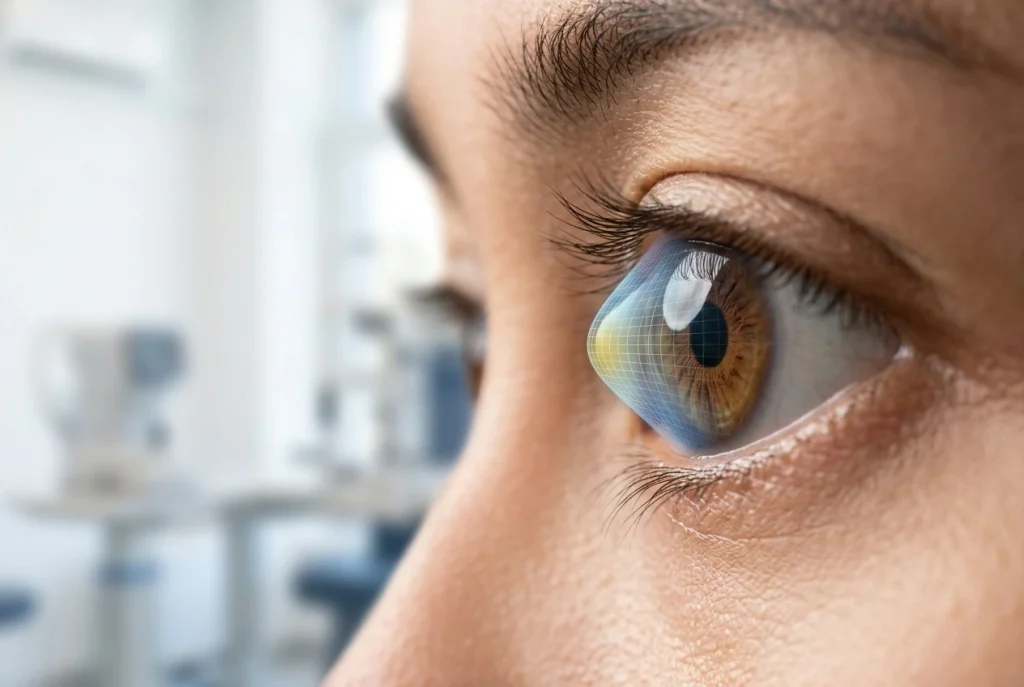 Ilustrasi Keratoconus