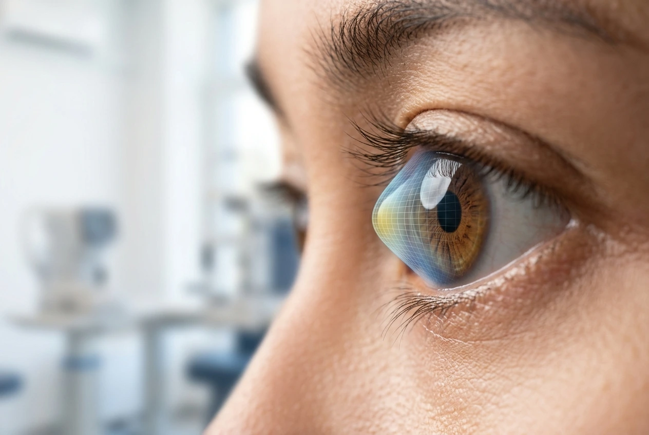 Ilustrasi Keratoconus